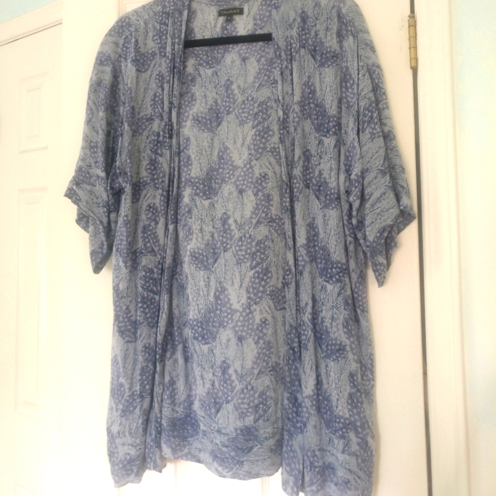 3/$30 Talula Blue Short Kimono
